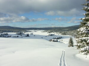 Chata Stará pila - zima